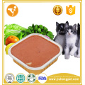 Nasse Tiernahrung Großhandel Hühnchen Geschmack nahrhaft gesunde Katze Essen